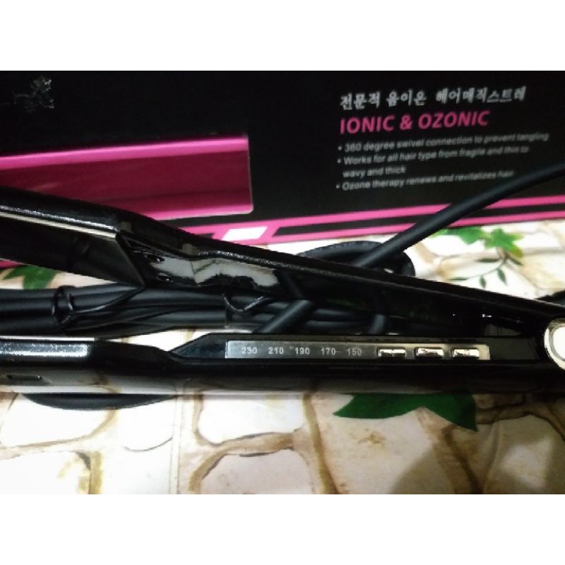 Catokan Rambut Salon Ionic Ozonic Smoothing Korea Suhu 230C