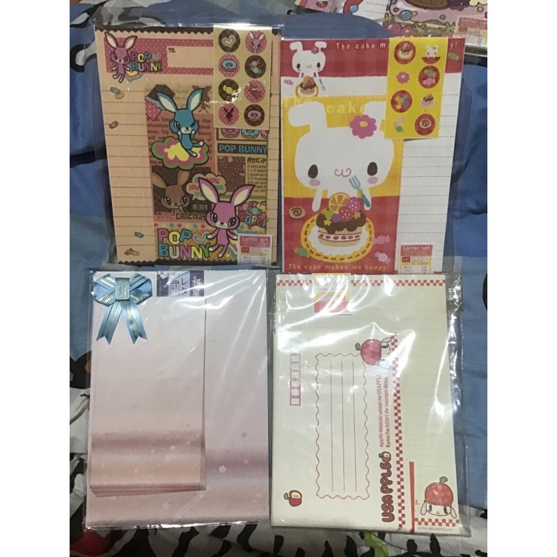 

BUNNY RABBIT LETTER SET KERTAS SURAT JEPANG MADE IN JAPAN IMPORTED MEMO STICKY NOTE NOTEPAD STATIONERY