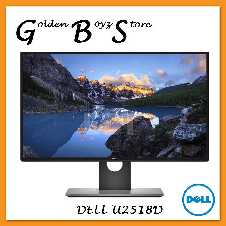 Monitor Led Dell U2518d 25 Inchi Ultrasharp Ips Qhd Shopee Indonesia