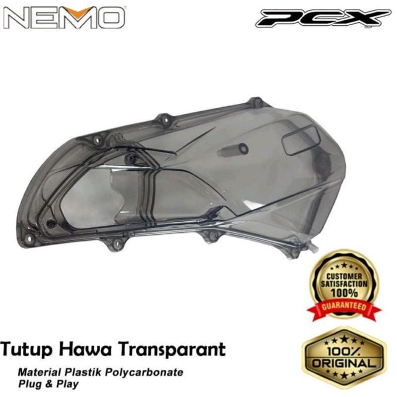 Cover Tutup Filter Hawa Clear Transparan Rayben Honda PCX 150/160 ADV 150/160 Tutup CVT