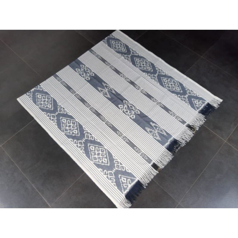 Kain tenun Blanket halusan putih terbaru