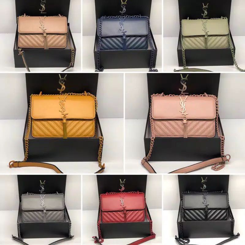 TAS WANITA PREMIUM YSL + BOX EXCLUSIVE
