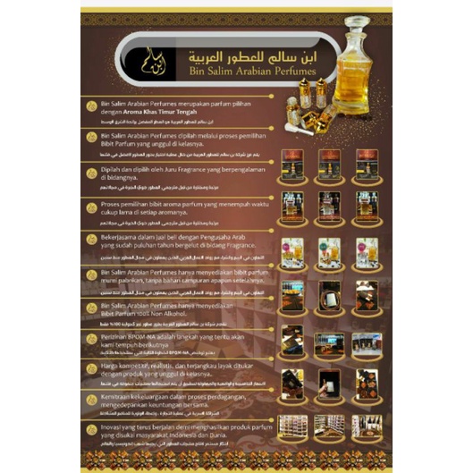 PARFUM NON ALKOHOL BIN SALIM