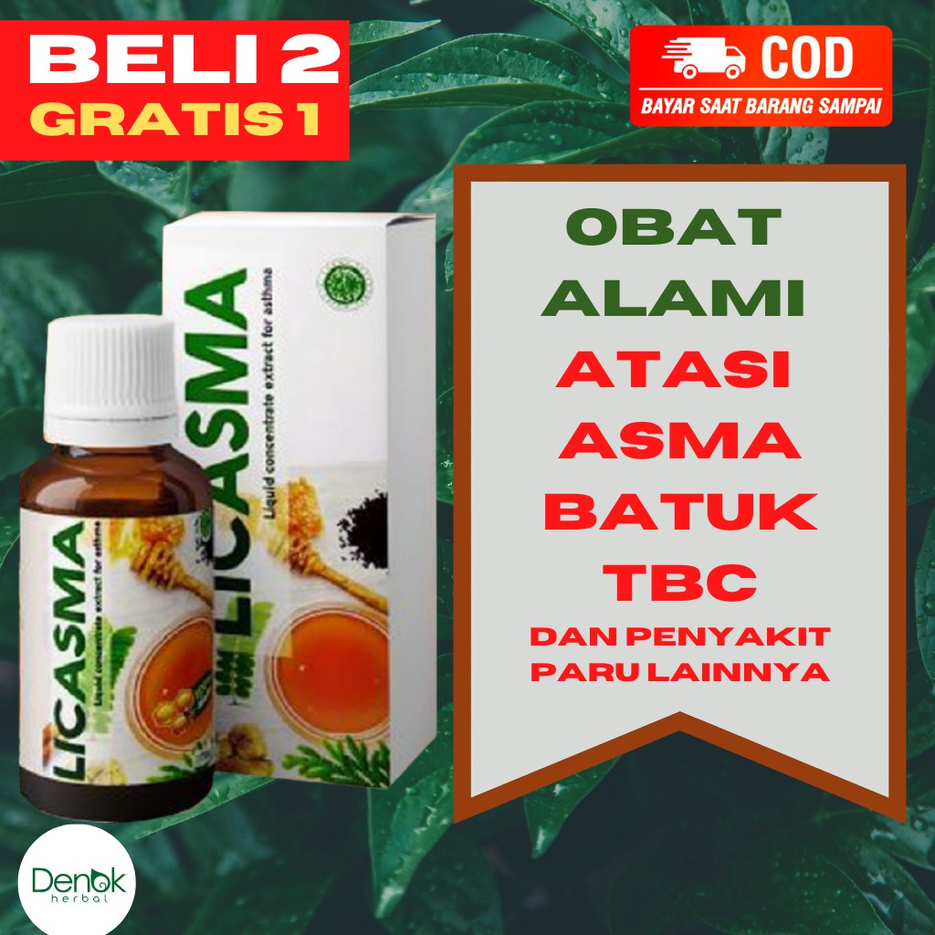 

Obat Batuk Sesak Nafas/Asma/Paru Paru/Pernafasan/TBC - Licasma Madu Herbal Original