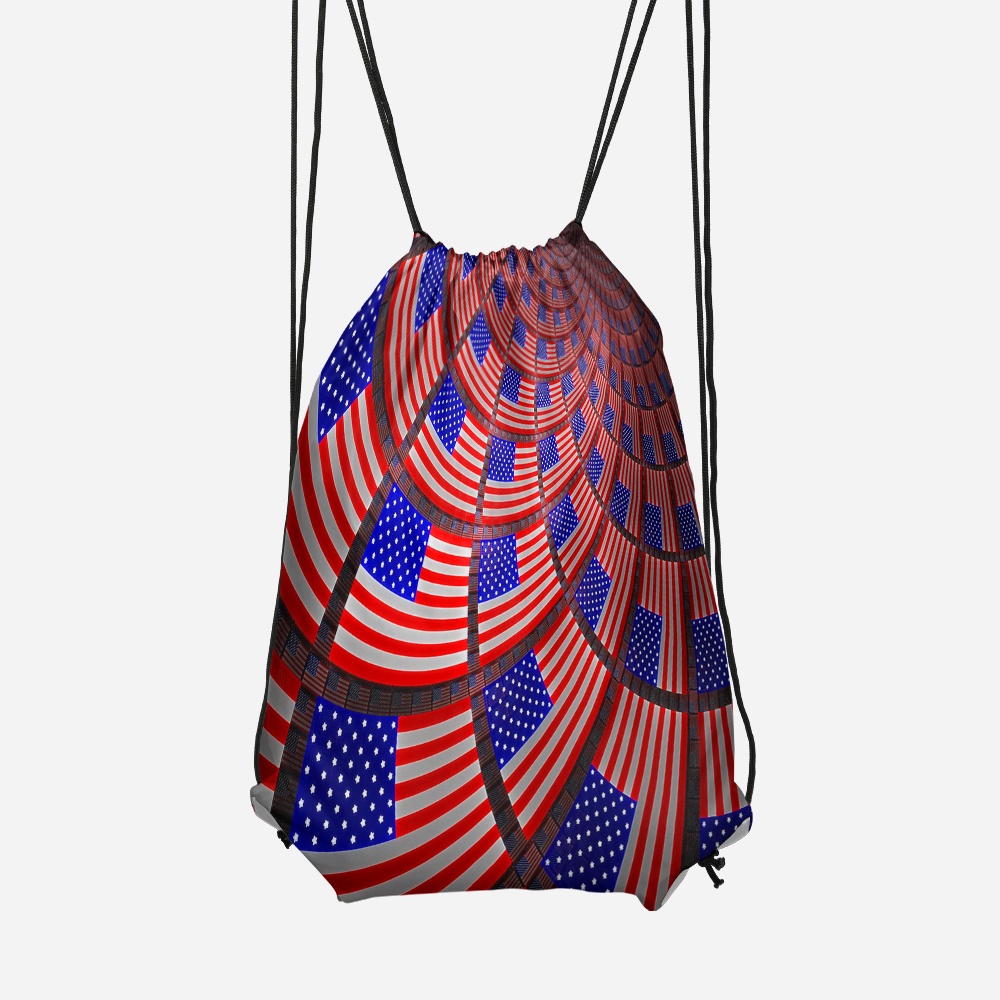 Tas serut / String bag / Tas Punggung AMERICAN EAGLE Full Printing Terbaru Art 8