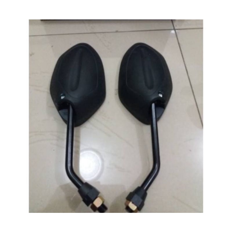 spion standar beat tangkai hitam kaca spion standar bisa untuk semua motor honda