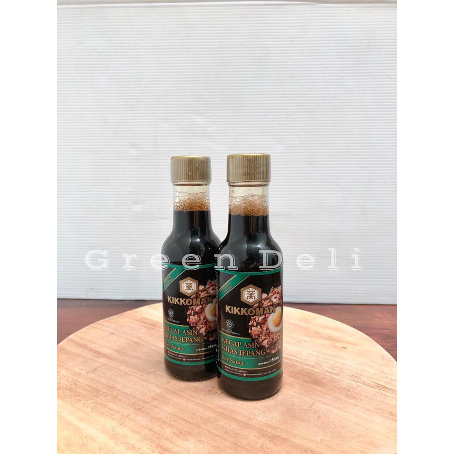 

Kikkoman Soyu Soy Sauce All Purpose Kecap Asin Halal 150ML BERKUALITAS
