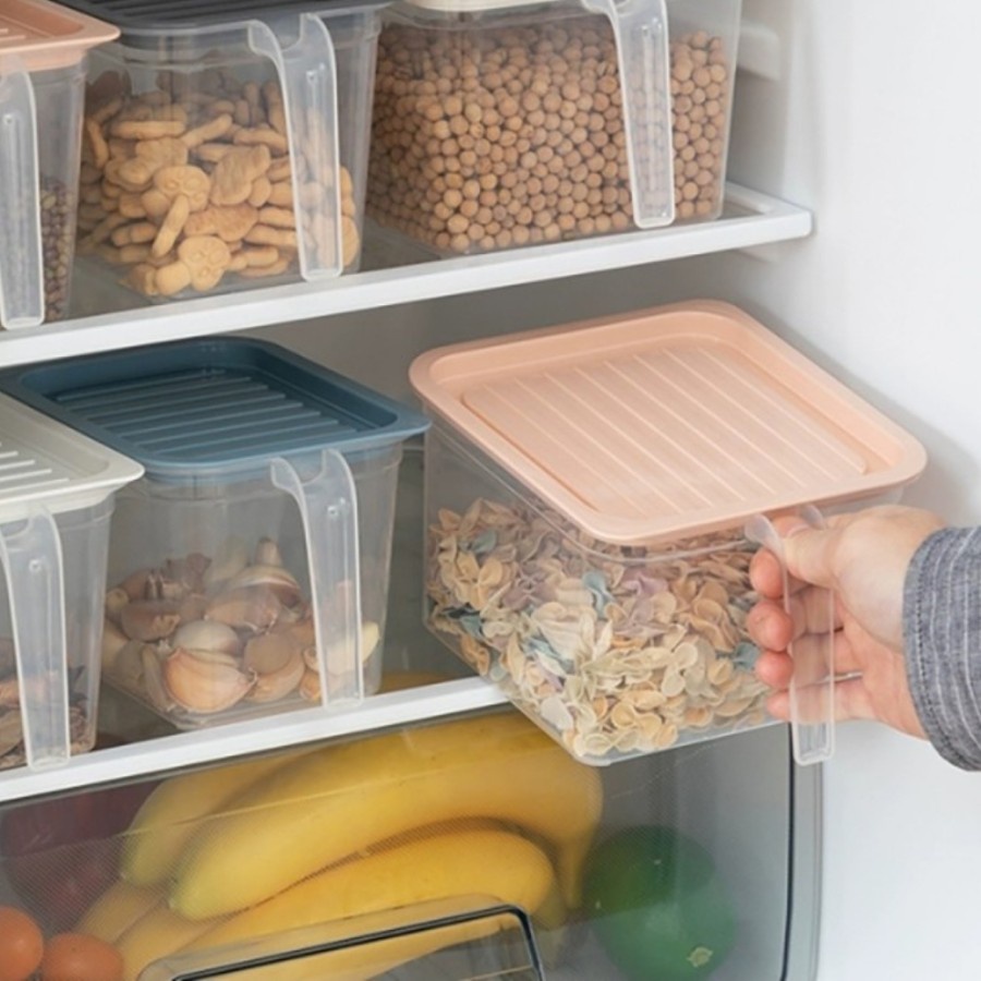 Kotak Makanan Food Storage Box Container Rak Kulkas Freezer Serbaguna
