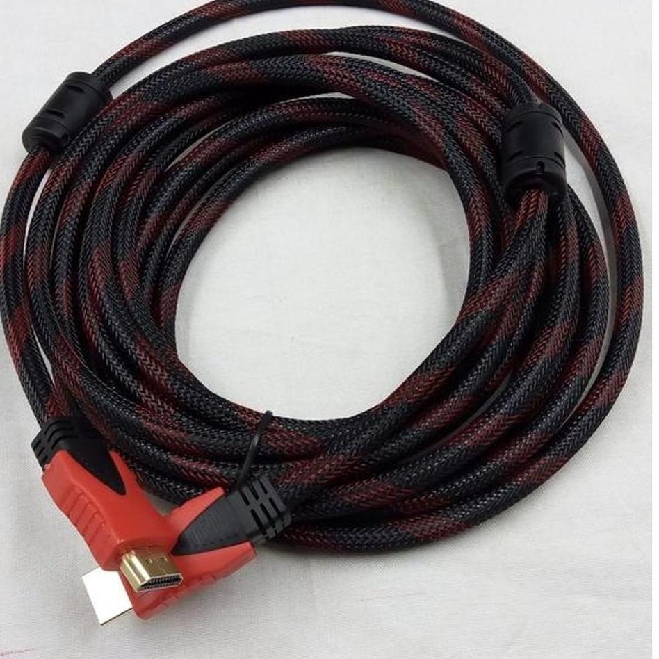 Langsung Kirim JC Kabel  5 METER HDMI TO HDMI SERAT JARING 5M