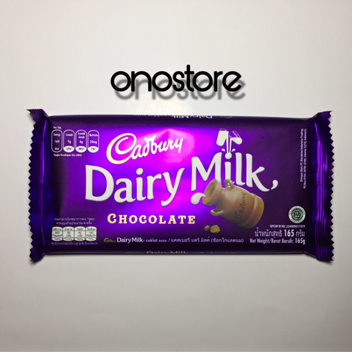 

504ekh Cokelat Cadbury Dairy Milk 165Gr / 165Gram / 165 - Cashew Cookies 6J