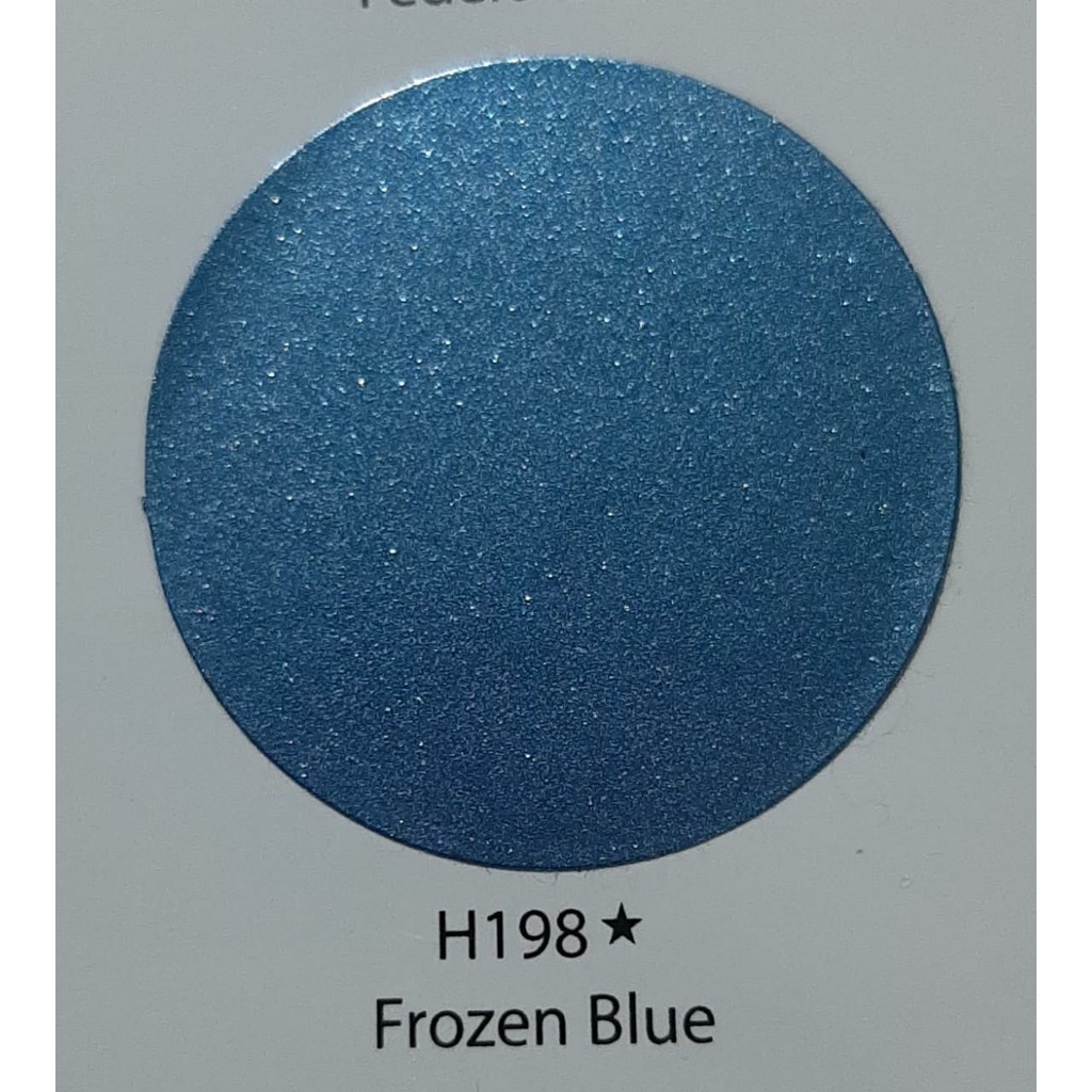 Cat Semprot Pilox Pilok Honda Colours Samurai Paint Kurobushi H198* Frozen Blue / Biru Metalik (400ml)
