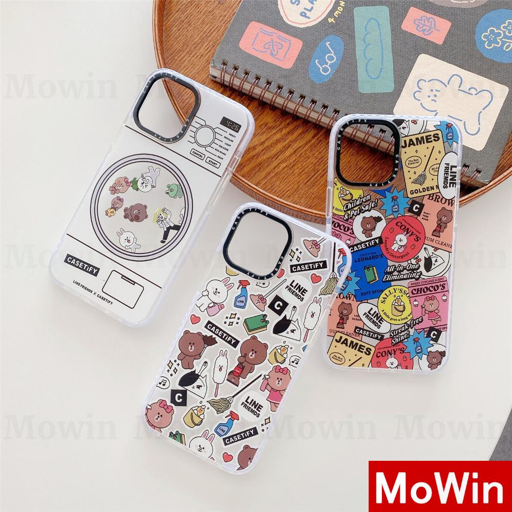 Mowin - Casing Silikon Iphone 11 7 8 Plus Se2020 Mini Xr 12 Xs 8 7plus Pro 11 8plus Max Motif Kartun