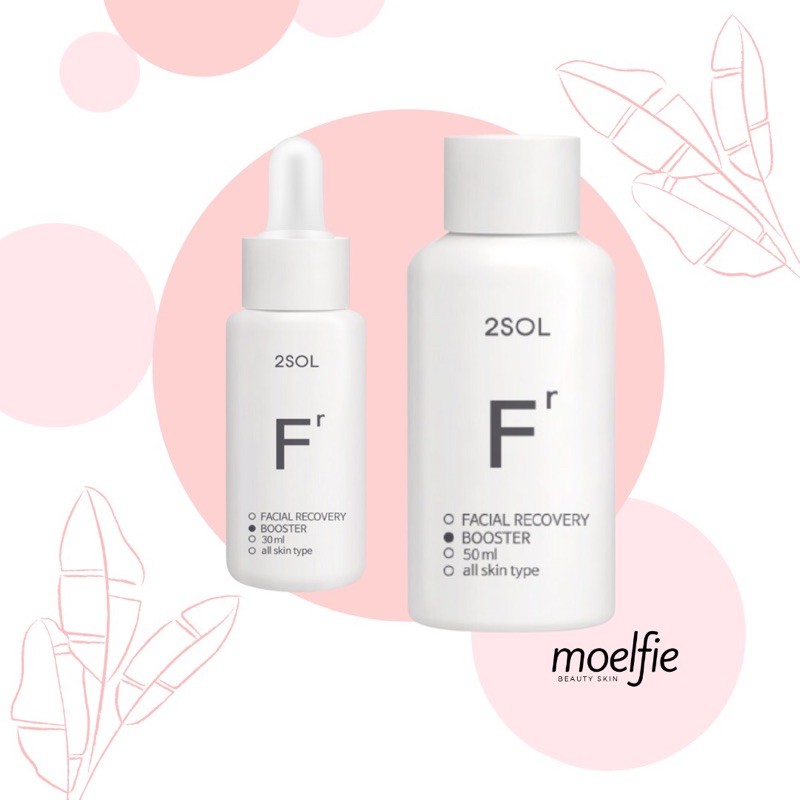 [FULL SIZE] 2SOL FACIAL RECOVERY BOOSTER 30ml / 50ml / 2sol cosmetic