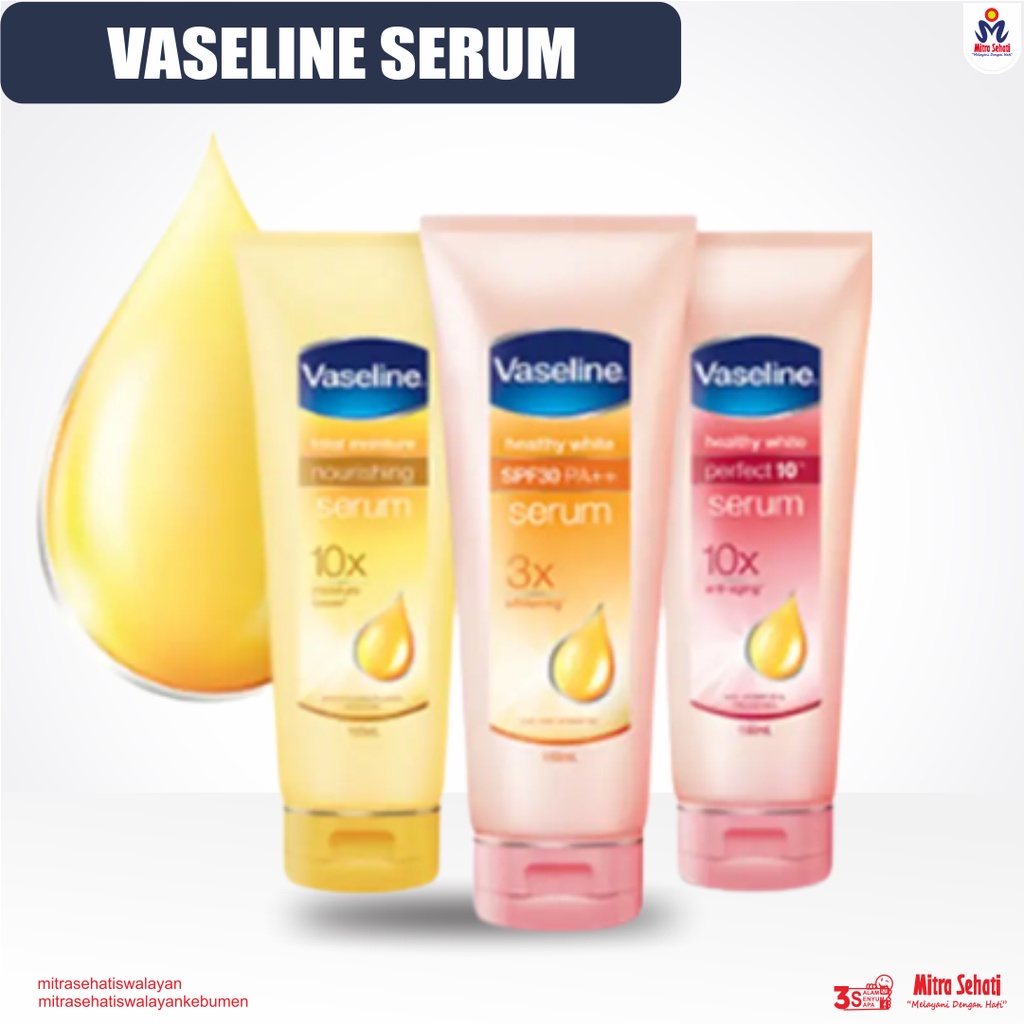 VASELINE SERUM / VASELINE SKIN SERUM SUPER FOOD 200mL [ Mitra Sehati Swalayan ]