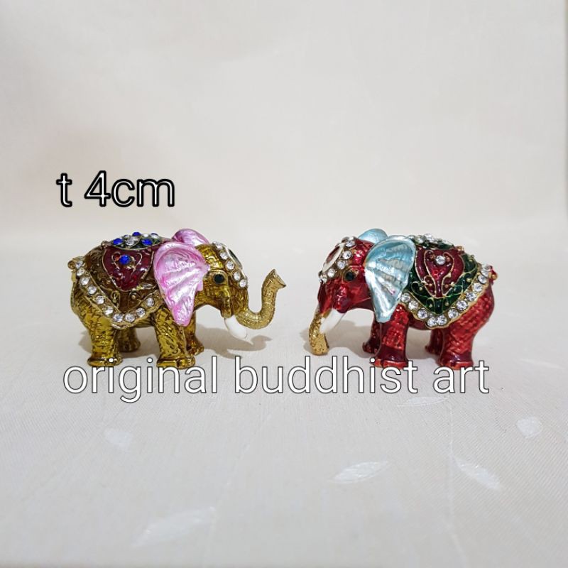 gajah fengshui sepasang t4cm