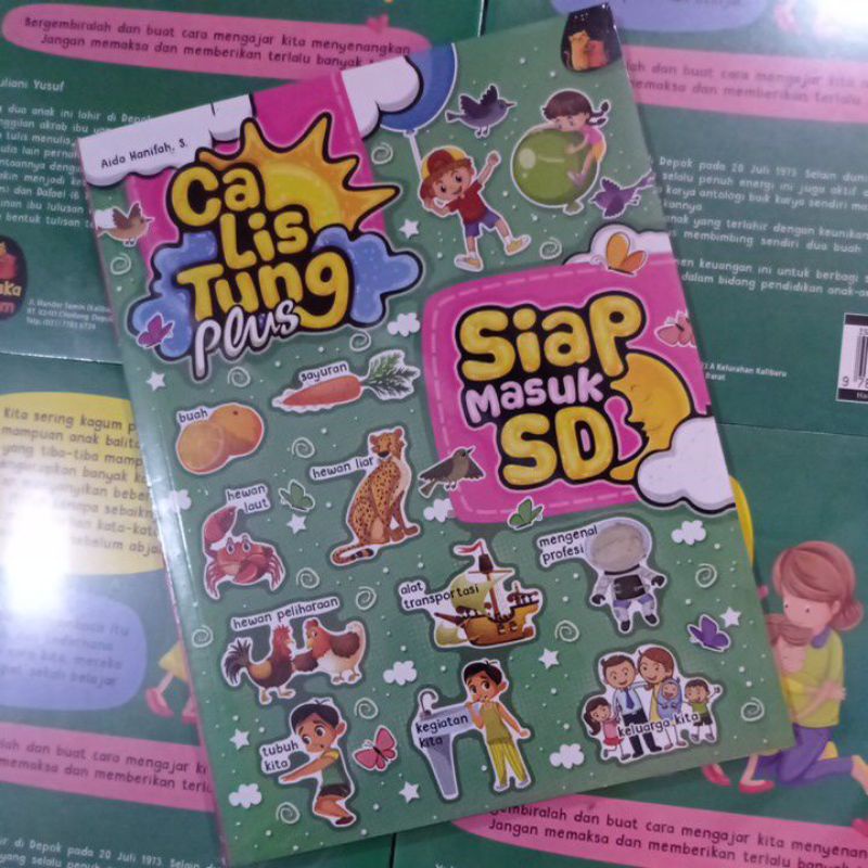 

buku CALISTUNG Siap masuk SD