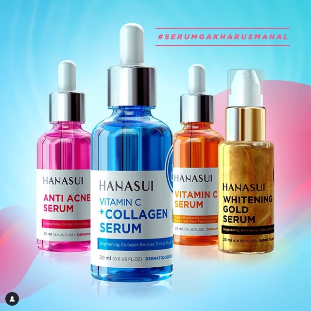 Jual Hanasui Serum Vit C + Collagen / Serum Anti Acne / Serum Vitamin C ...