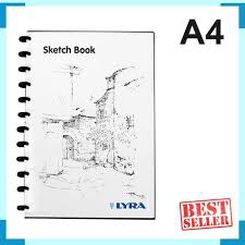 

Buku sketsa A4 / sketch book LYRA