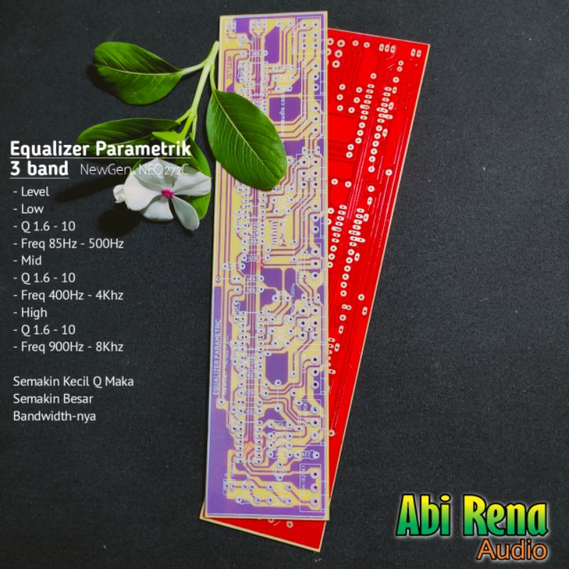 PCB Equalizer Parametrik
