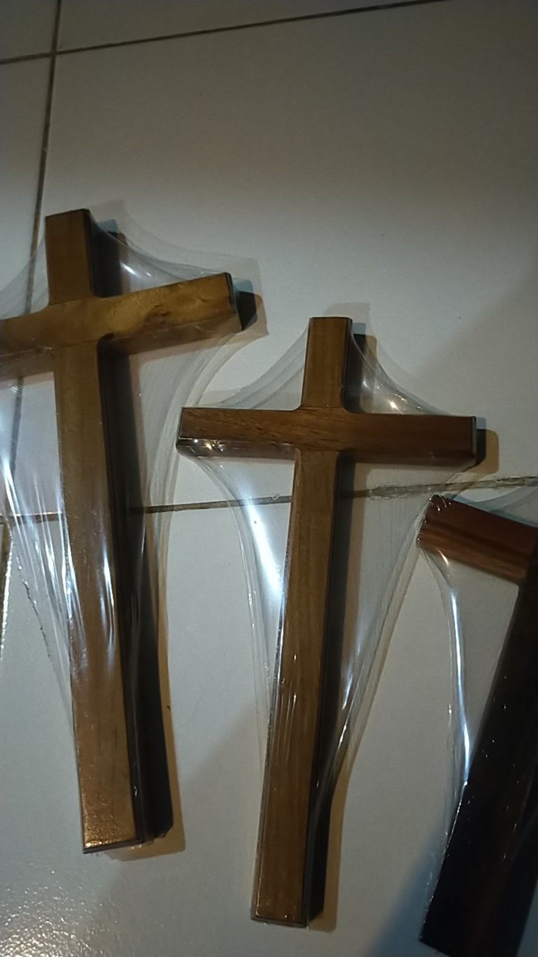 Salib Jati Polos 25cm (145)