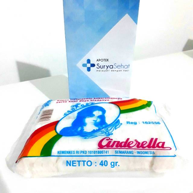 Kapas Cinderella 40 gram Kapas Wajah