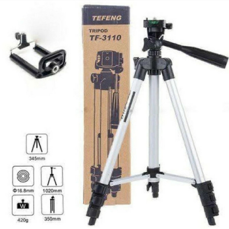 Tripod 3110 - Handphone U holder Kaki Stabilizer 1 Meter