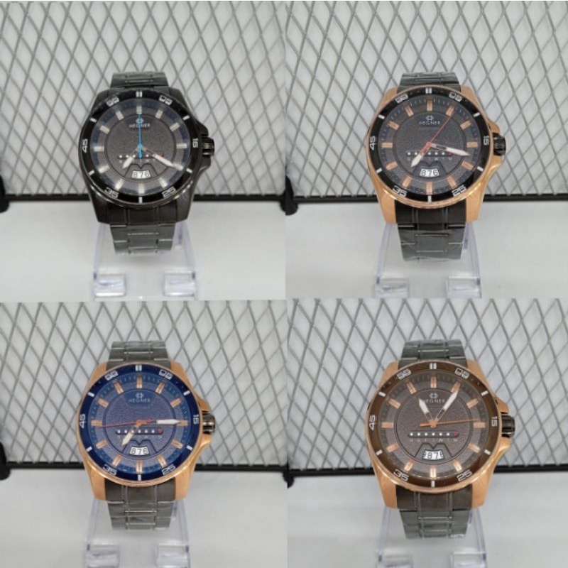 Jam Tangan Pria Original HEGNER HW-9001