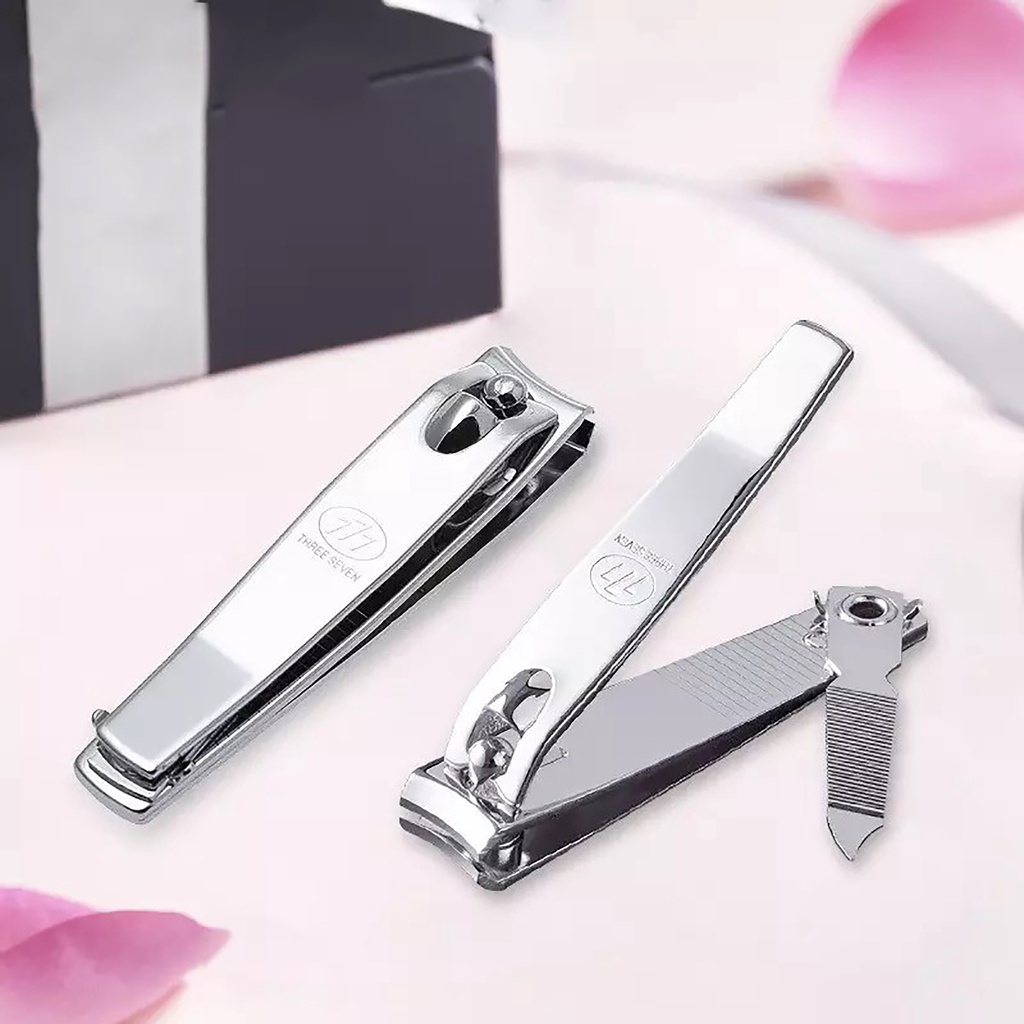 Bisa COD Gunting Kuku Three Seven - Gunting Kuku 777 Nail Clipper - Jepitan Potong Kuku Sedang Besar