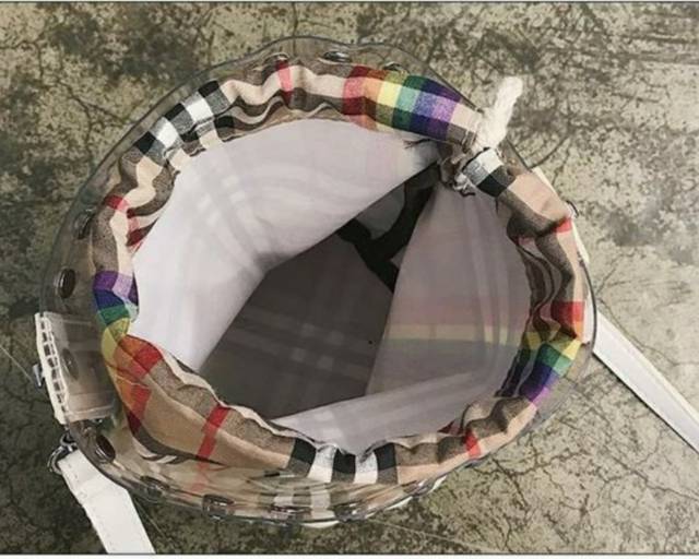 ready cod Tas wanita transparan impor perempuan dua potong pvc selempang handbag promo