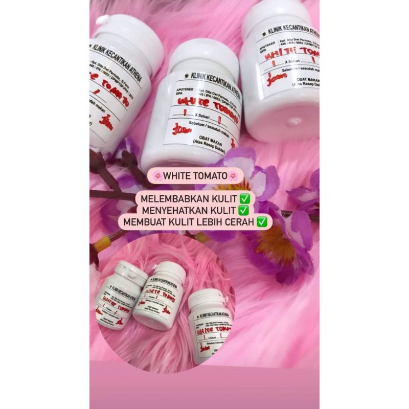 SATU BOTOL Suplemen White Tomato dari Klinik Kecantikan