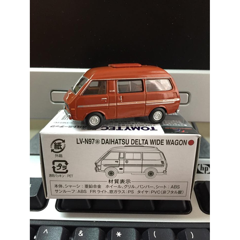 LIMITED TOMICA LIMITED VINTAGE LV-N97A DAIHATSU DELTA (CHINA)