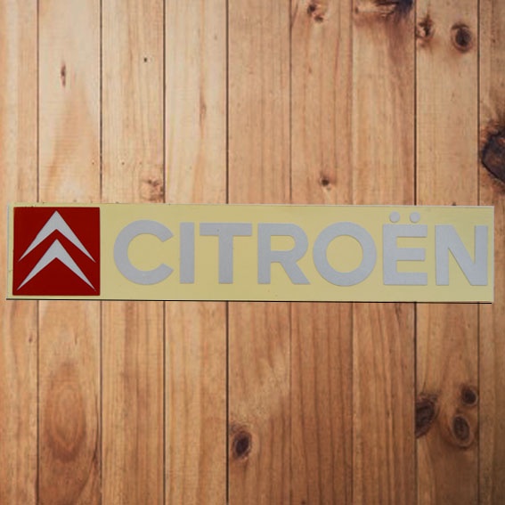 Stiker Citroen Horizontal Logo tr