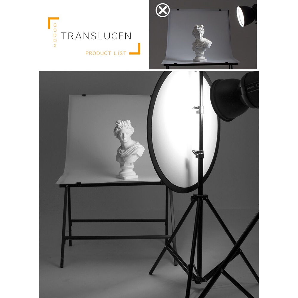 Godox Reflektor Cahaya Studio Foto 5 in 1 60cm - RFT-05 - Black