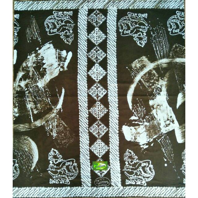 Sarung batik motif abstrak sarung azzahir pekalongan
