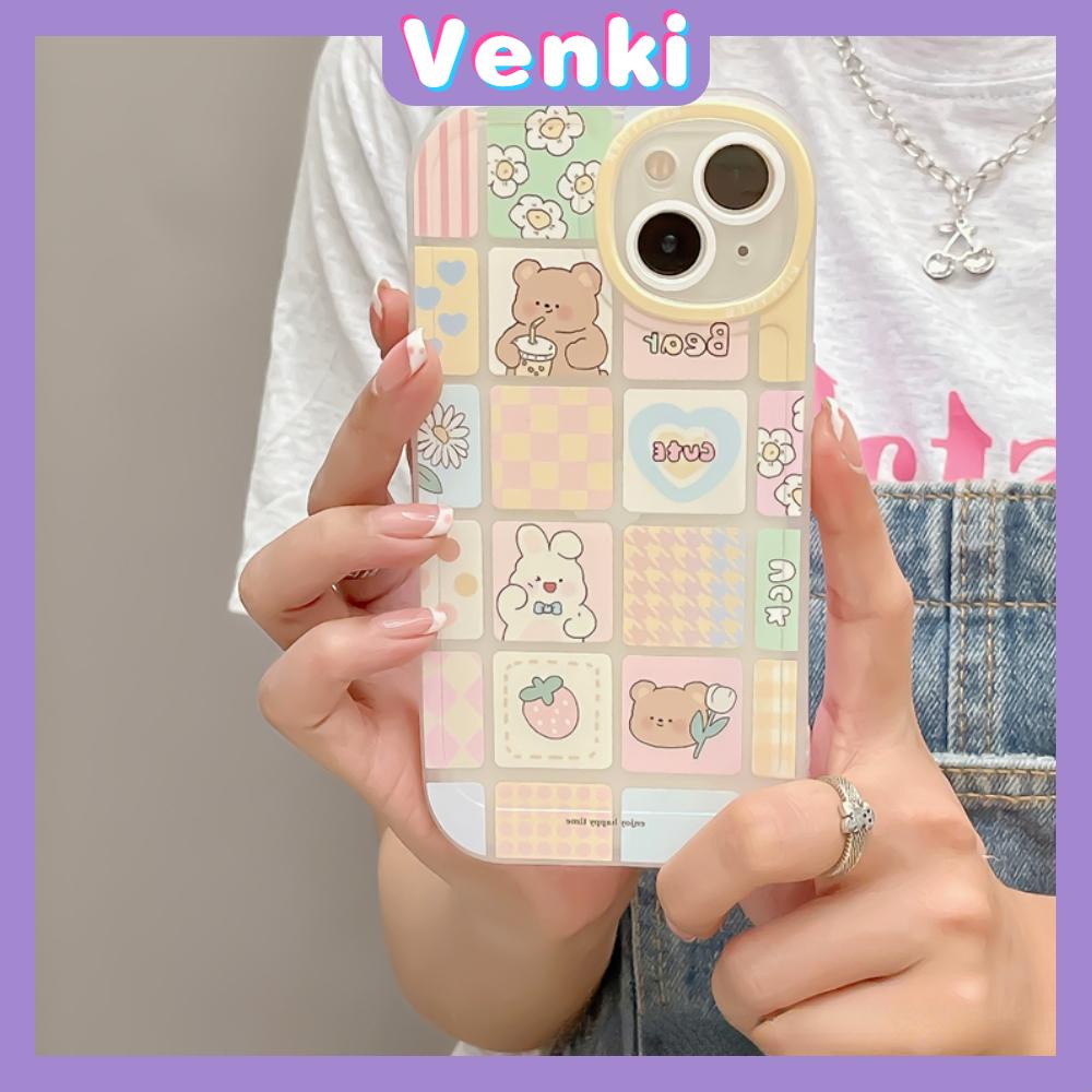 iPhone Case Silicone Soft Case Clear Case Airbag Shockproof Camera Cover Protection Cute Cartoon Compatible For iPhone 11 iPhone 13 Pro Max iPhone 12 Pro Max iPhone 7Plus iPhone xr