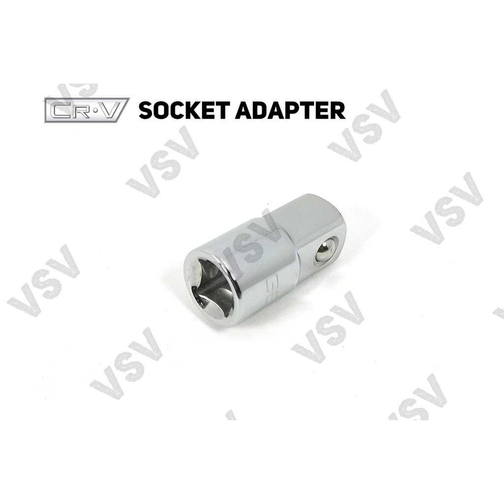 Gestar Socket Adapter 3/8&quot;Fx1/2&quot;M Shock Adaptor Sock Sambungan Sok