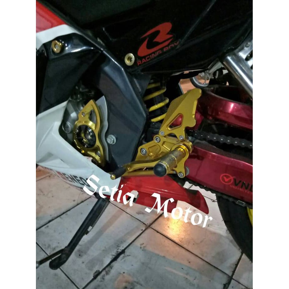 Underbond Vixion - Footstep Vixion Nva - Nvl - New Step Underbon - Putih - Variasi Motor