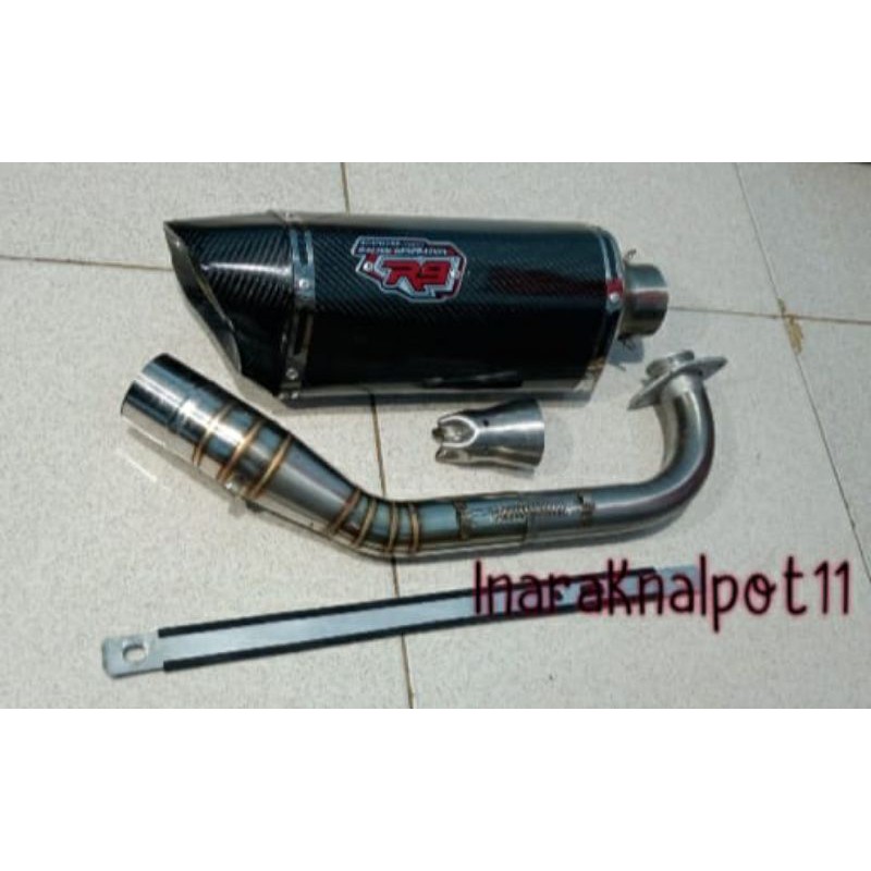 Knalpot Racing R9 for Nmax, Lexi, Pcx dll