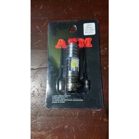 LAMPU LED PUTIH H6 MOTOR LAMPU UTAMA HI/LOW