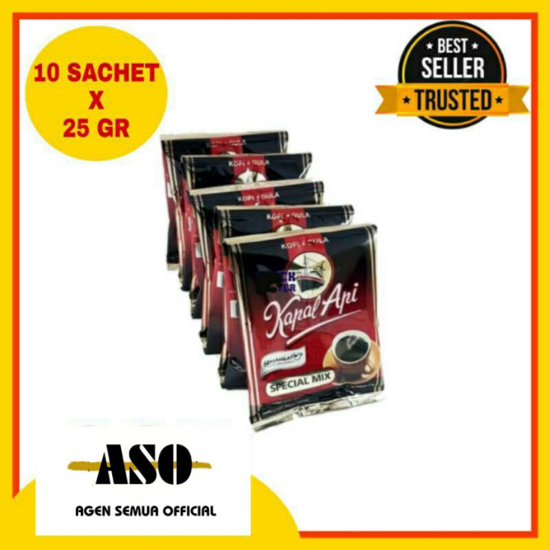 

KOPI KAPAL API SPECIAL MIX 25gr RENCENG ( ISI 10 )