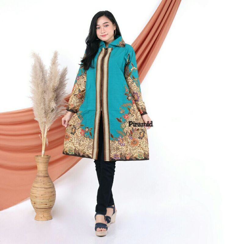 terlaris grosir TUNIK BATIK ATASAN BATIK  WANITA