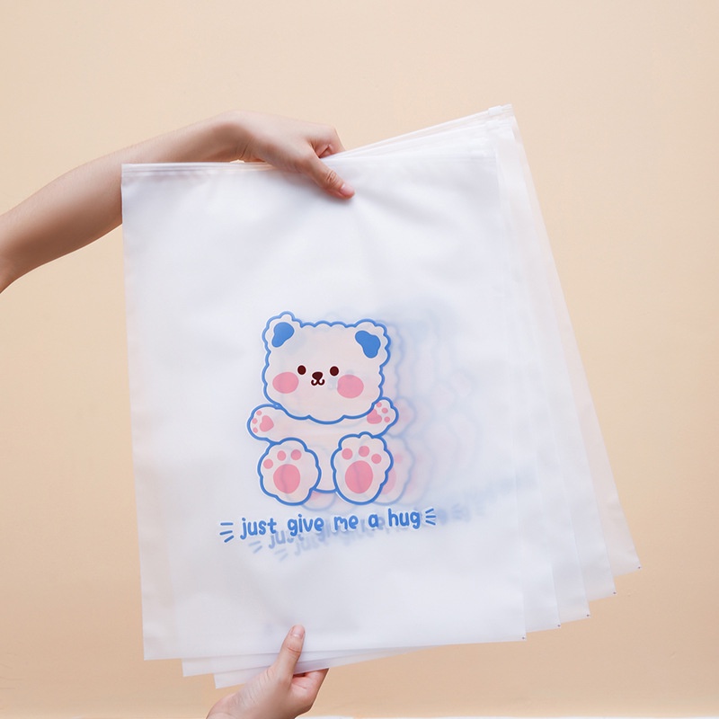 ✿AYN✿ ZIPPER LUCU MOTIF BEAR AC39 STORAGE BAG TRAVEL