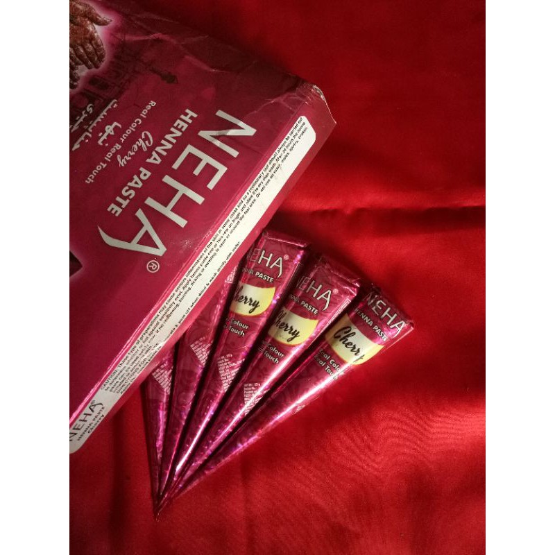 [ ECERAN ] NEHA henna cherry / henna neha instan
