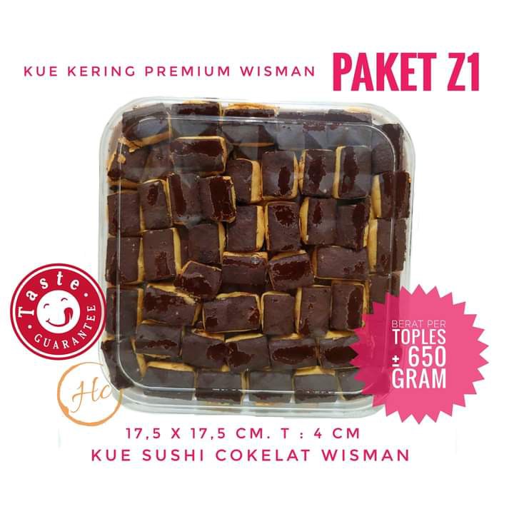

BISA BAYAR DITEMPAT KUE PREMIUM WISMAN KUE COKLAT WISMAN BEST SELLER