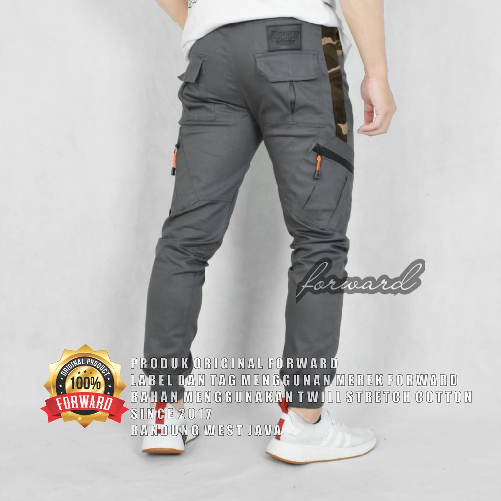 Celana Cargo Joger Jogger Pria Tactical Original Forward