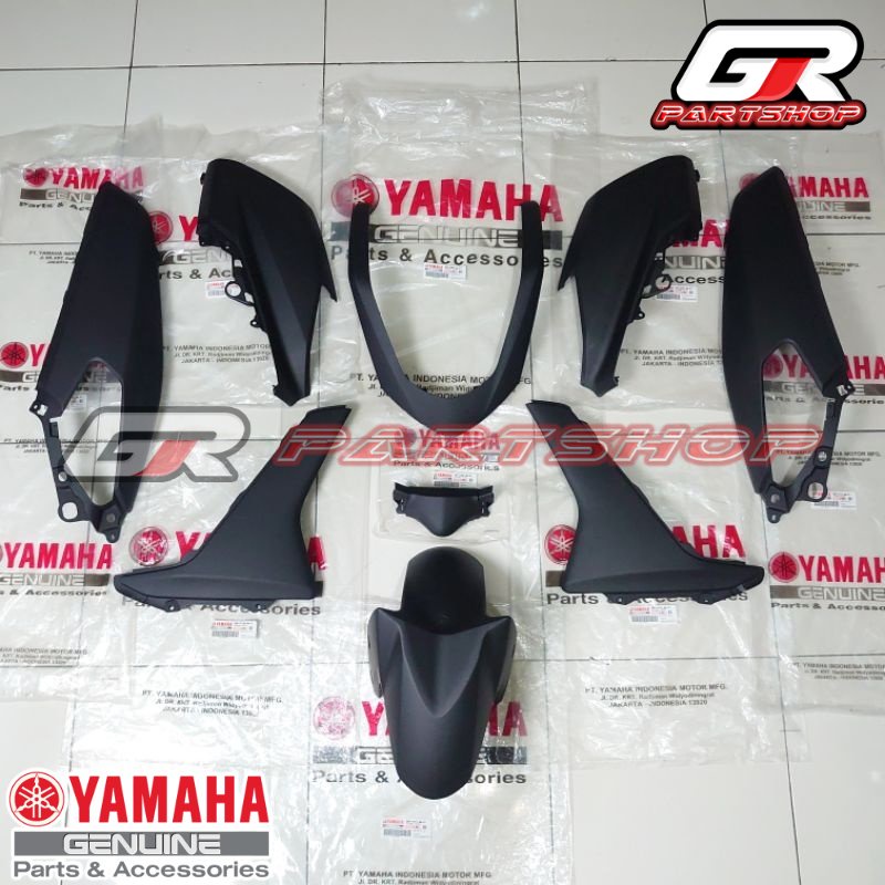 body halus fullset nmax old hitam doff 2dp-p7 original yamaha paket bodi fulset full ful set ori ygp