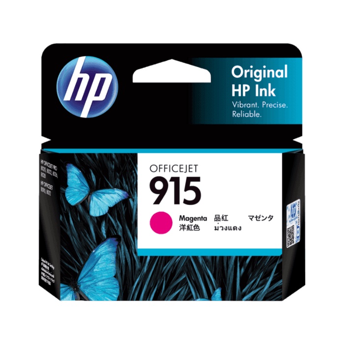 Tinta HP 915 Magenta Original Cartridge - 3YM16AA