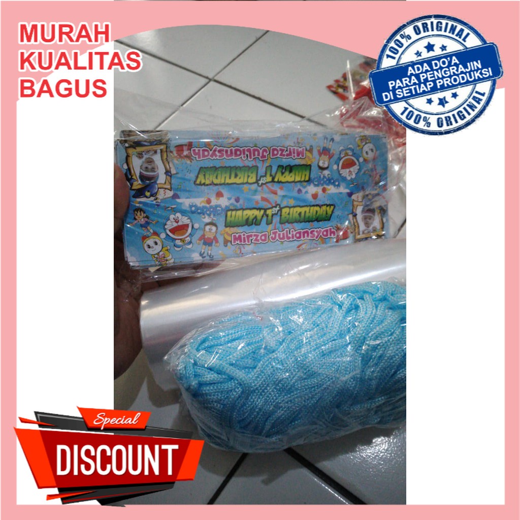 

Terlaris !!! tas label ultah jajan snack plastik ulang tahun AENBAG