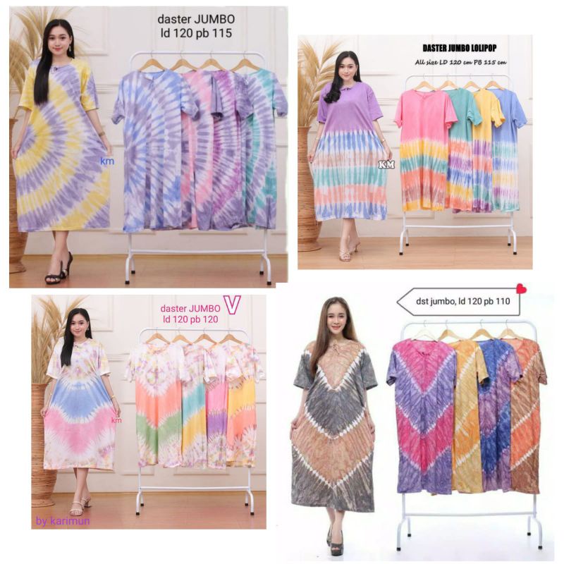 Daster Kaos Jumbo / Daster Jumbo Termurah / Daster Jumbo / Daster Pelangi