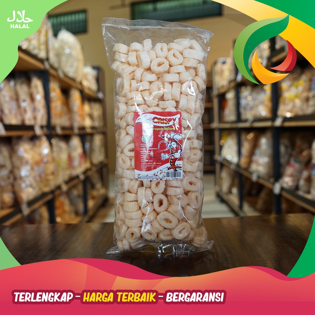 

KERUPUK RING UDANG SUNCRISPY KHAS BANGKA 200GR